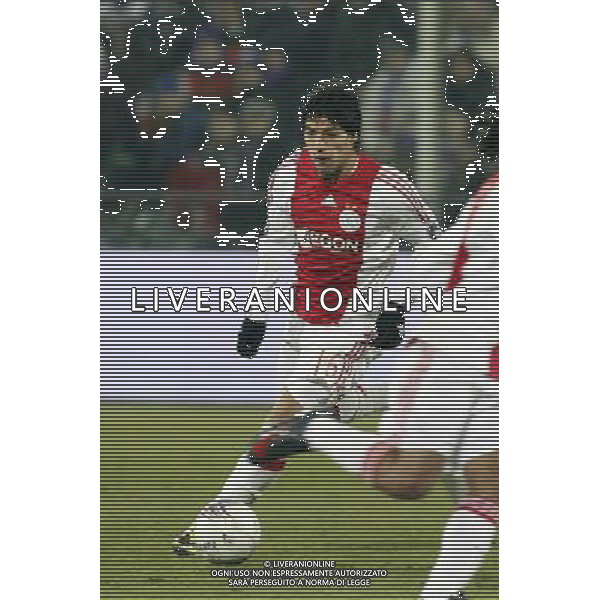 FIRENZE, 19 FEBBRAIO 2009 TERZO TURNO COPPA UEFA FIORENTINA AJAX AMSTERDAM NELLA FOTO: LUIS SUAREZ FOTO AG. A. LIVERANI SAS