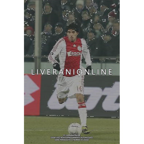 FIRENZE, 19 FEBBRAIO 2009 TERZO TURNO COPPA UEFA FIORENTINA AJAX AMSTERDAM NELLA FOTO: LUIS SUAREZ FOTO AG. A. LIVERANI SAS