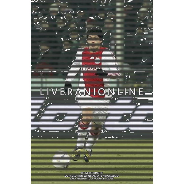 FIRENZE, 19 FEBBRAIO 2009 TERZO TURNO COPPA UEFA FIORENTINA AJAX AMSTERDAM NELLA FOTO: LUIS SUAREZ FOTO AG. A. LIVERANI SAS