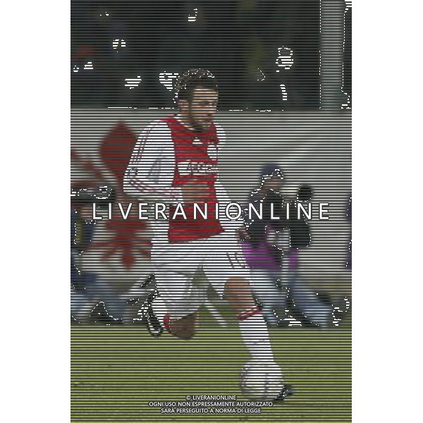 FIRENZE, 19 FEBBRAIO 2009 TERZO TURNO COPPA UEFA FIORENTINA AJAX AMSTERDAM NELLA FOTO: MIRALEM SULEJMANI FOTO AG. A. LIVERANI SAS