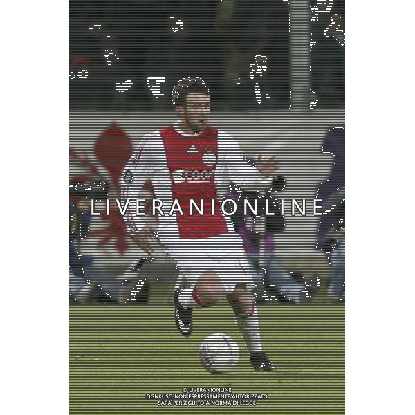 FIRENZE, 19 FEBBRAIO 2009 TERZO TURNO COPPA UEFA FIORENTINA AJAX AMSTERDAM NELLA FOTO: MIRALEM SULEJMANI FOTO AG. A. LIVERANI SAS