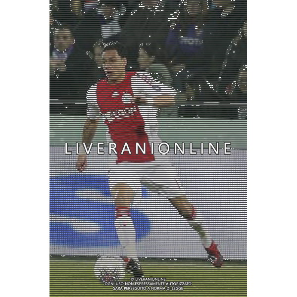 FIRENZE, 19 FEBBRAIO 2009 TERZO TURNO COPPA UEFA FIORENTINA AJAX AMSTERDAM NELLA FOTO: GREGORY VAN DER WIEL FOTO AG. A. LIVERANI SAS