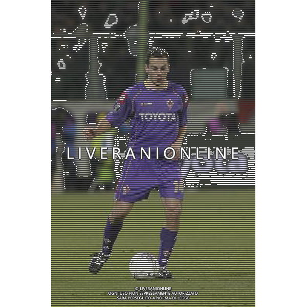 FIRENZE, 19 FEBBRAIO 2009 TERZO TURNO COPPA UEFA FIORENTINA AJAX AMSTERDAM NELLA FOTO: LUCIANO ZAURI FOTO AG. A. LIVERANI SAS