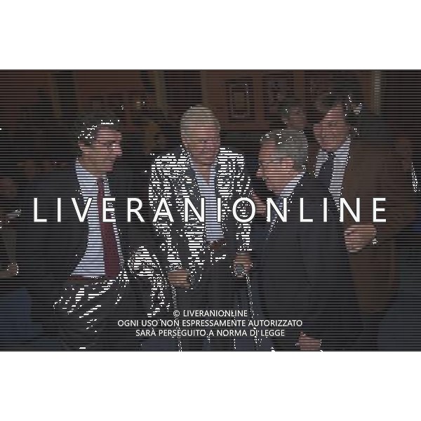 ROMA 2002 PRESENTAZIONE LIBRO \'UNA VITA IN ROSA\' NELLA FOTO NICOLA PIETRANGELI-PANATTA ADRIANO-DINO ZOFF- E CANDIDO CANNAVO\' AG ALDO LIVERANI
