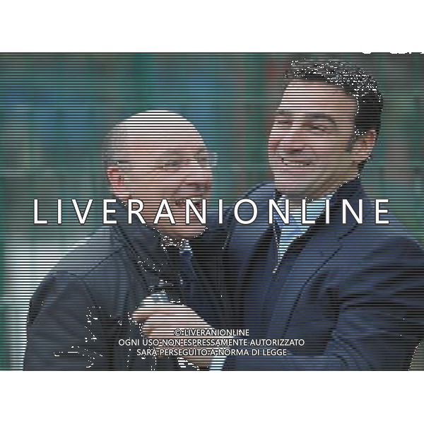 Viareggio Cup World Football Tournament 61°Coppa Carnevale Finale Viareggio - 23.02.2009 Juventus-Sampdoria Nella Foto: GIUSEPPE MAROTTA CON MICHELANGELO RAMPULLA /Ph.Vitez-Ag. Aldo Liverani