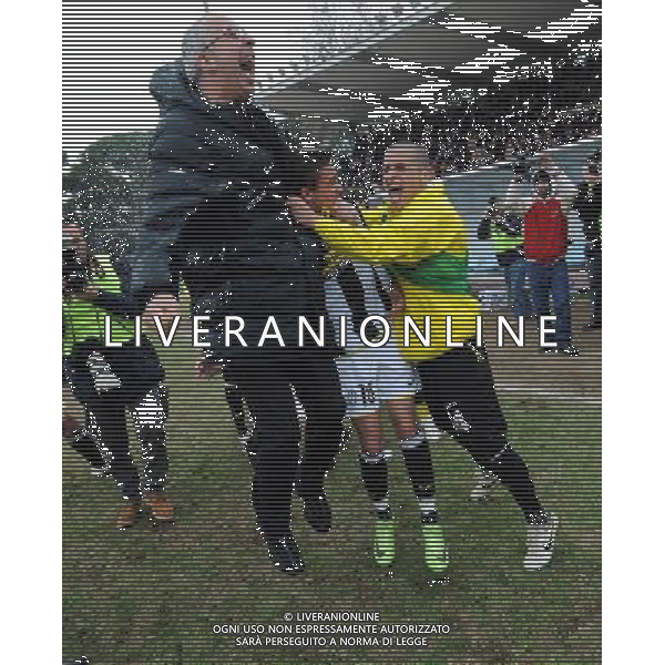 Viareggio Cup World Football Tournament 61°Coppa Carnevale Finale Viareggio - 23.02.2009 Juventus-Sampdoria Nella Foto: L\'ESULTANZA DI MADDALONI AL FISCHIO FINALE /Ph.Vitez-Ag. Aldo Liverani