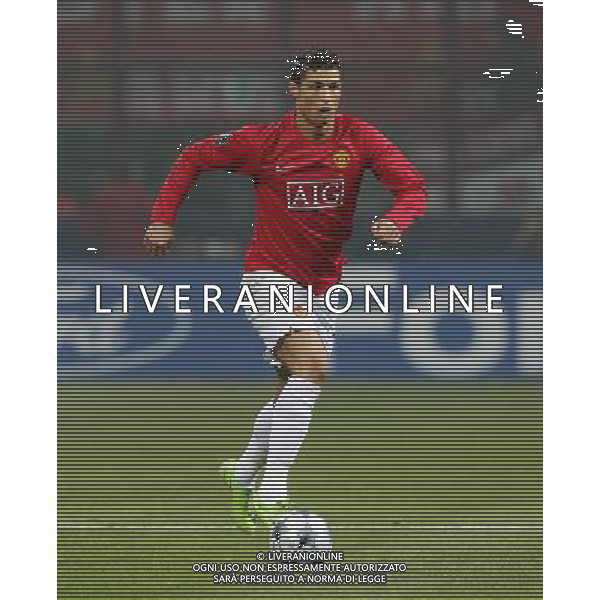 Inter - Manchester United 24/02/2009 Ottavi di Champions League 2008/2009 Nella foto Cristiano Ronaldo Foto Ghidoni/Ag. Aldo Liverani