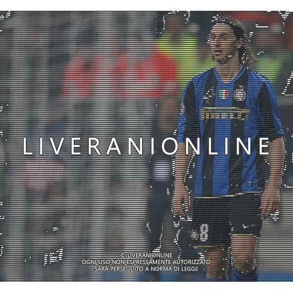 Inter - Manchester United 24/02/2009 Ottavi di Champions League 2008/2009 Nella foto zlatan Ibrahimovic Foto ghidoni/Ag. Aldo Liverani