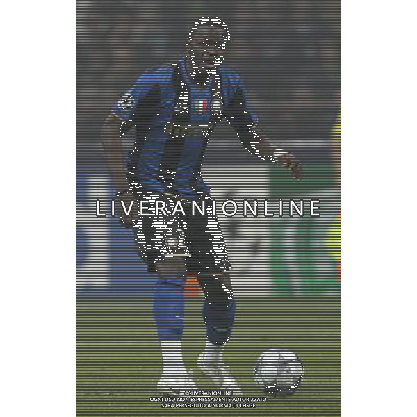 Milano 24-02-2009 Champions League 2008/09 Inter-Manchester United 0:0 nella foto sulley muntari ph marco luzzani/ag aldo liverani s.a.s.