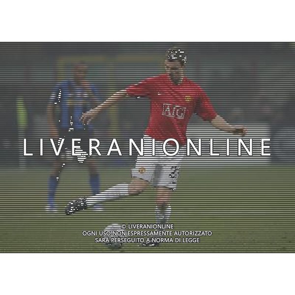 Milano 24-02-2009 Champions League 2008/09 Inter-Manchester United 0:0 nella foto jonny evans ph marco luzzani/ag aldo liverani s.a.s.
