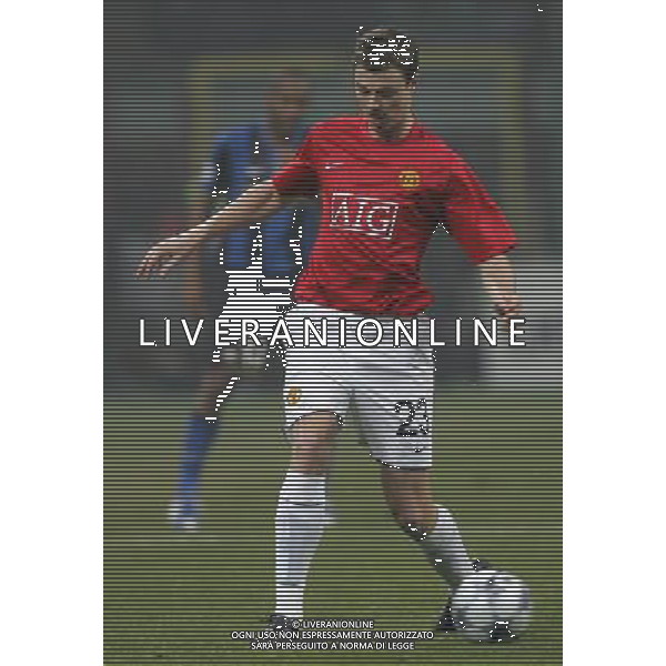 Milano 24-02-2009 Champions League 2008/09 Inter-Manchester United 0:0 nella foto jonny evans ph marco luzzani/ag aldo liverani s.a.s.
