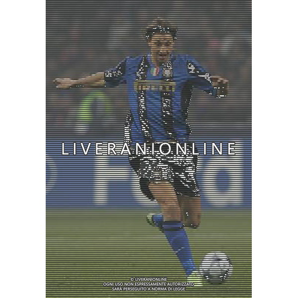 Milano 24-02-2009 Champions League 2008/09 Inter-Manchester United 0:0 nella foto zlatan ibrahimovic ph marco luzzani/ag aldo liverani s.a.s.