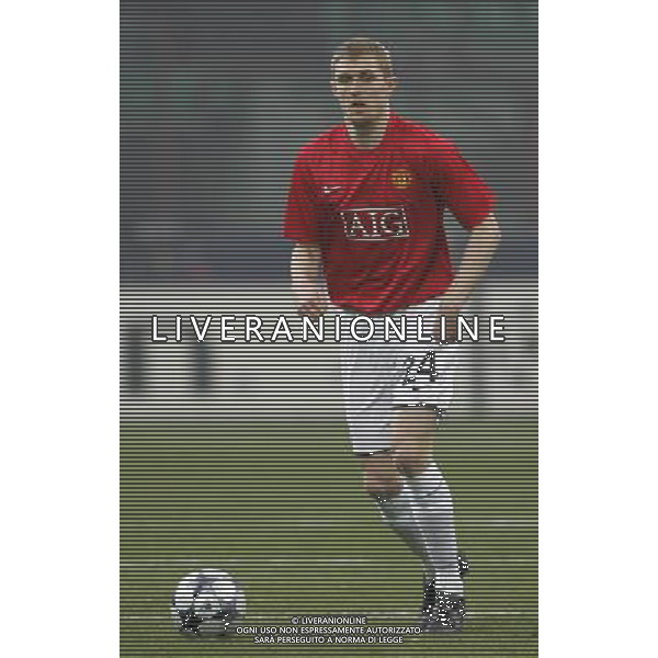 Milano 24-02-2009 Champions League 2008/09 Inter-Manchester United 0:0 nella foto darren fletcher ph marco luzzani/ag aldo liverani s.a.s.