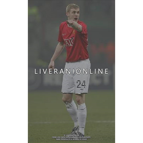 Milano 24-02-2009 Champions League 2008/09 Inter-Manchester United 0:0 nella foto darren fletcher ph marco luzzani/ag aldo liverani s.a.s.
