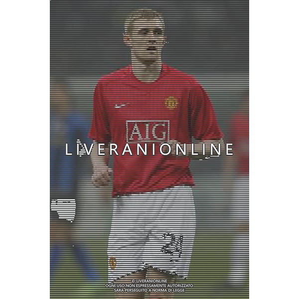 Milano 24-02-2009 Champions League 2008/09 Inter-Manchester United 0:0 nella foto darren fletcher ph marco luzzani/ag aldo liverani s.a.s.