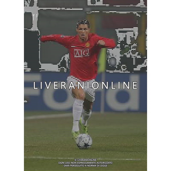 Milano 24/02/2009 Calcio Champions League 2008-2009 Inter-Manchester United Nella foto Cristiano Ronaldo Foto Luca Ghidoni/ag ALDO LIVERANI SAS