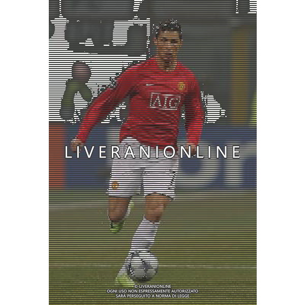 Milano 24/02/2009 Calcio Champions League 2008-2009 Inter-Manchester United Nella foto Cristiano Ronaldo Foto Luca Ghidoni/ag ALDO LIVERANI SAS