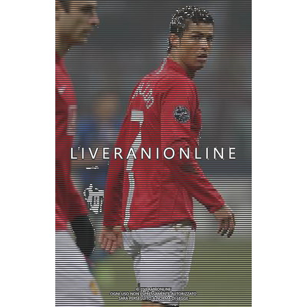 Milano 24/02/2009 Calcio Champions League 2008-2009 Inter-Manchester United Nella foto Cristiano Ronaldo Foto Luca Ghidoni/ag ALDO LIVERANI SAS
