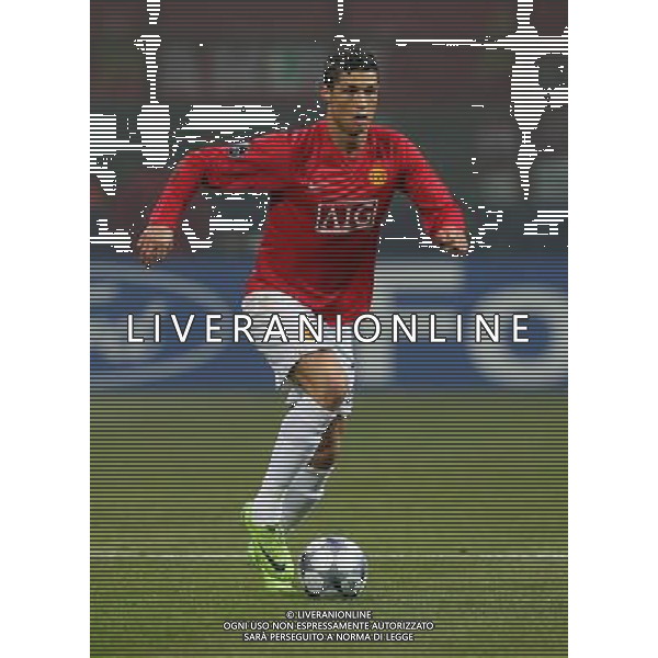 Milano 24/02/2009 Calcio Champions League 2008-2009 Inter-Manchester United Nella foto Cristiano Ronaldo Foto Luca Ghidoni/ag ALDO LIVERANI SAS