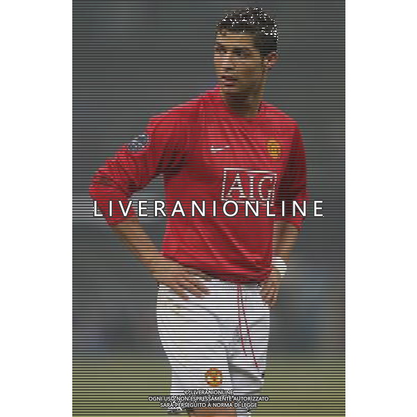 Milano 24/02/2009 Calcio Champions League 2008-2009 Inter-Manchester United Nella foto Cristiano Ronaldo Foto Luca Ghidoni/ag ALDO LIVERANI SAS