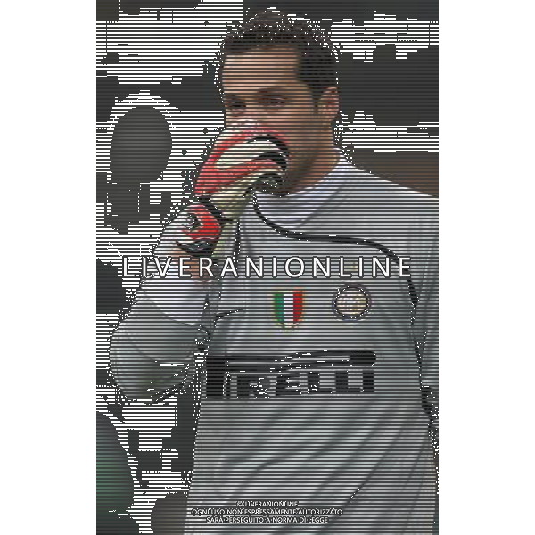 Milano 24/02/2009 Calcio Champions League 2008-2009 Inter-Manchester United Nella foto Julio Cesar Foto Luca Ghidoni/ag ALDO LIVERANI SAS