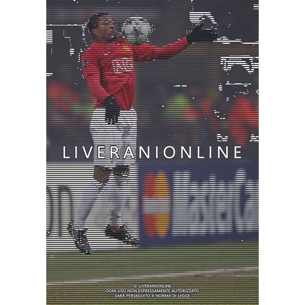 Milano 24/02/2009 Calcio Champions League 2008-2009 Inter-Manchester United Nella foto Patrice Evra Foto Luca Ghidoni/ag ALDO LIVERANI SAS