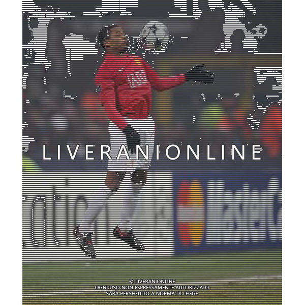 Milano 24/02/2009 Calcio Champions League 2008-2009 Inter-Manchester United Nella foto Patrice Evra Foto Luca Ghidoni/ag ALDO LIVERANI SAS