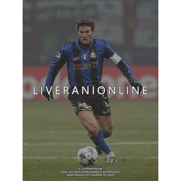 Milano 24/02/2009 Calcio Champions League 2008-2009 Inter-Manchester United Nella foto Javier Zanetti Foto Luca Ghidoni/ag ALDO LIVERANI SAS