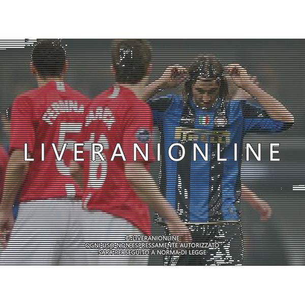 Milano 24/02/2009 Calcio Champions League 2008-2009 Inter-Manchester United Nella foto Zlatan Ibrahimovic Foto Luca Ghidoni/ag ALDO LIVERANI SAS