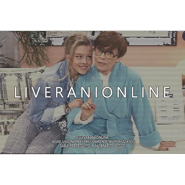 TRASMISSIONE TELEVISIVA\' 3 MIMOSE\' NELLA FOTO FRANCA VALERI AG ALDO LIVERANI