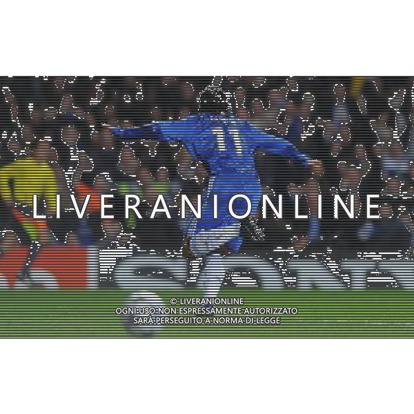 Champions League 2008/2009 Ottavi di Finale - Andata Londra - 25.02.2009 Chelsea-Juventus Nella Foto: ESULTANZA DOPO IL GOL DI DIDIER DROGBA DEL 1-0 /Ph.Vitez-Ag. Aldo Liverani