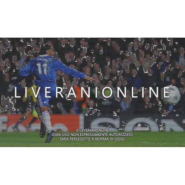 Champions League 2008/2009 Ottavi di Finale - Andata Londra - 25.02.2009 Chelsea-Juventus Nella Foto: ESULTANZA DOPO IL GOL DI DIDIER DROGBA DEL 1-0 /Ph.Vitez-Ag. Aldo Liverani