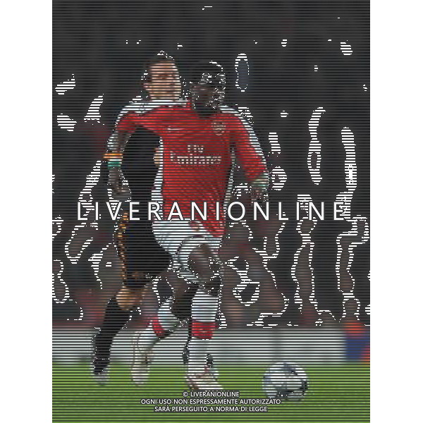 Champions League 2008/2009 Ottavi di Finale - Andata Londra - 24.02.2009 Arsenal-Roma Nella Foto:EBOUE\' EMMANUEL /Ph.Vitez-Ag. Aldo Liverani