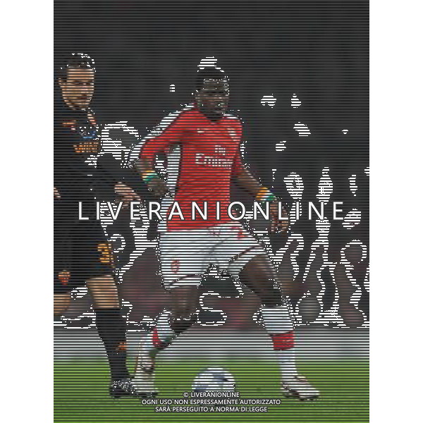 Champions League 2008/2009 Ottavi di Finale - Andata Londra - 24.02.2009 Arsenal-Roma Nella Foto:EBOUE\' EMMANUEL /Ph.Vitez-Ag. Aldo Liverani