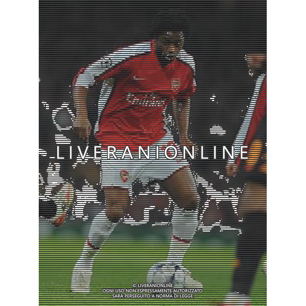 Champions League 2008/2009 Ottavi di Finale - Andata Londra - 24.02.2009 Arsenal-Roma Nella Foto:SONG ALEXANDRE /Ph.Vitez-Ag. Aldo Liverani