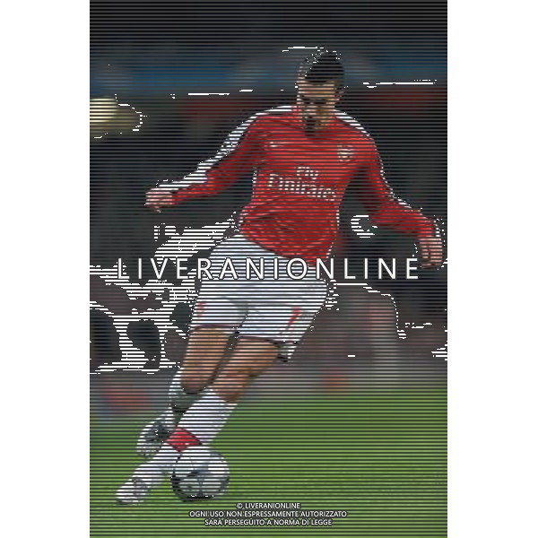 Champions League 2008/2009 Ottavi di Finale - Andata Londra - 24.02.2009 Arsenal-Roma Nella Foto:VAN PERSIE ROBIN /Ph.Vitez-Ag. Aldo Liverani