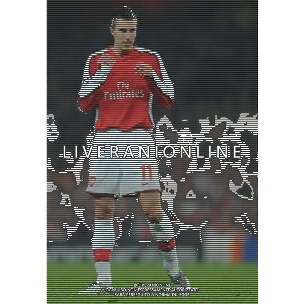 Champions League 2008/2009 Ottavi di Finale - Andata Londra - 24.02.2009 Arsenal-Roma Nella Foto:VAN PERSIE ROBIN /Ph.Vitez-Ag. Aldo Liverani