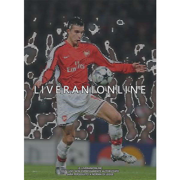 Champions League 2008/2009 Ottavi di Finale - Andata Londra - 24.02.2009 Arsenal-Roma Nella Foto:VAN PERSIE ROBIN /Ph.Vitez-Ag. Aldo Liverani