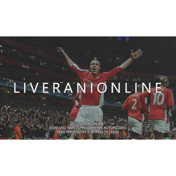 Champions League 2008/2009 Ottavi di Finale - Andata Londra - 24.02.2009 Arsenal-Roma Nella Foto:VAN PERSIE ROBIN /Ph.Vitez-Ag. Aldo Liverani