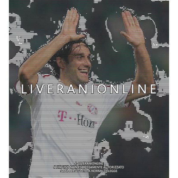 SPORTING LISBONA-BAYERN MONACO 25/02/2009 OTTAVI DI FINALE NELLA FOTO LUCA TONI FOTO FIRO-AG ALDO LIVERANI