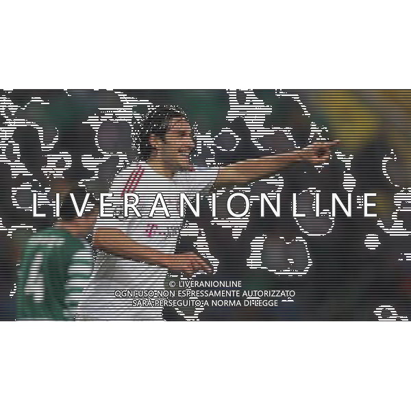 SPORTING LISBONA-BAYERN MONACO 25/02/2009 OTTAVI DI FINALE NELLA FOTO LUCA TONI FOTO FIRO-AG ALDO LIVERANI