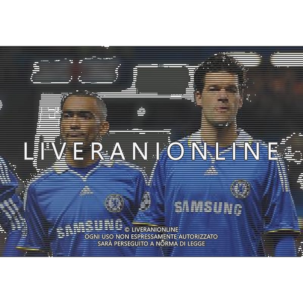 Champions League 2008/2009 Ottavi di Finale - Andata Londra - 25.02.2009 Chelsea-Juventus Nella Foto:BALLACK MICHAEL-BOSINGWA JOSE\' /Ph.Vitez-Ag. Aldo Liverani