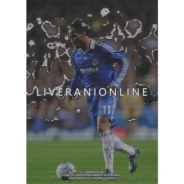 Champions League 2008/2009 Ottavi di Finale - Andata Londra - 25.02.2009 Chelsea-Juventus Nella Foto:DROGBA DIDIER /Ph.Vitez-Ag. Aldo Liverani