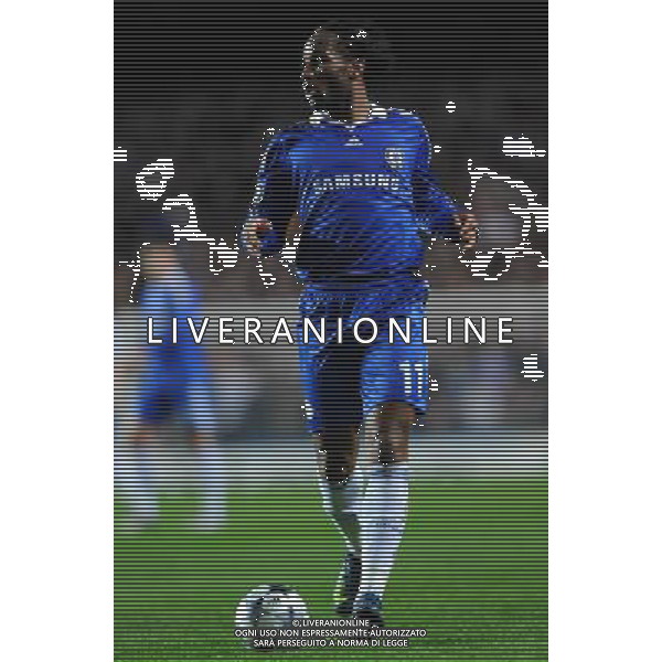 Champions League 2008/2009 Ottavi di Finale - Andata Londra - 25.02.2009 Chelsea-Juventus Nella Foto:DROGBA DIDIER /Ph.Vitez-Ag. Aldo Liverani