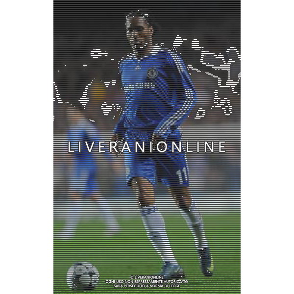 Champions League 2008/2009 Ottavi di Finale - Andata Londra - 25.02.2009 Chelsea-Juventus Nella Foto:DROGBA DIDIER /Ph.Vitez-Ag. Aldo Liverani