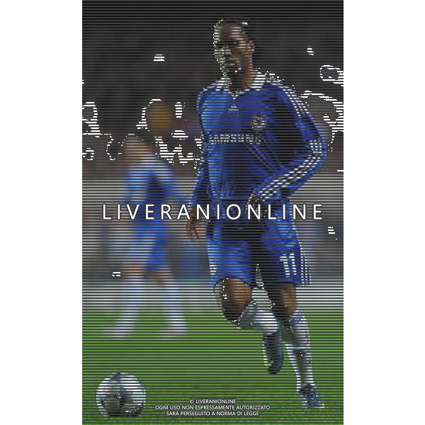 Champions League 2008/2009 Ottavi di Finale - Andata Londra - 25.02.2009 Chelsea-Juventus Nella Foto:DROGBA DIDIER /Ph.Vitez-Ag. Aldo Liverani