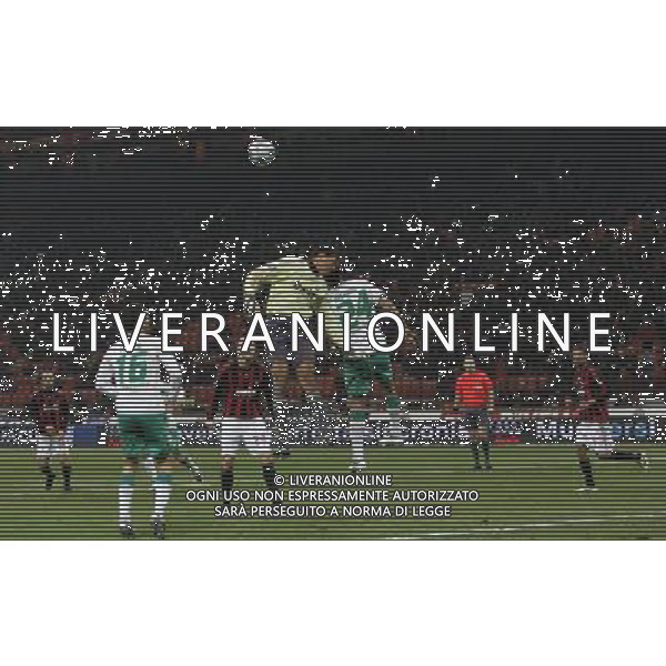 MILAN-WERDER BREMA COPPA UEFA 26/02/2008 NELLA FOTO anche nelson dida in attacco FOTO MARCO LUZZANI-AG ALDO LIVERANI