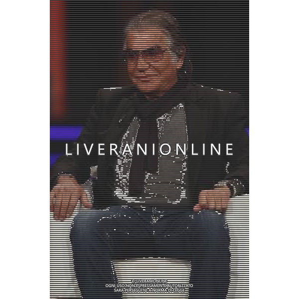 TRASMISSIONE TV: \' CHIAMBRETTI NIGHT\' NELLA FOTO: ROBERTO CAVALLI © ANTONIO SORANO - AG. ALDO LIVERANI SAS
