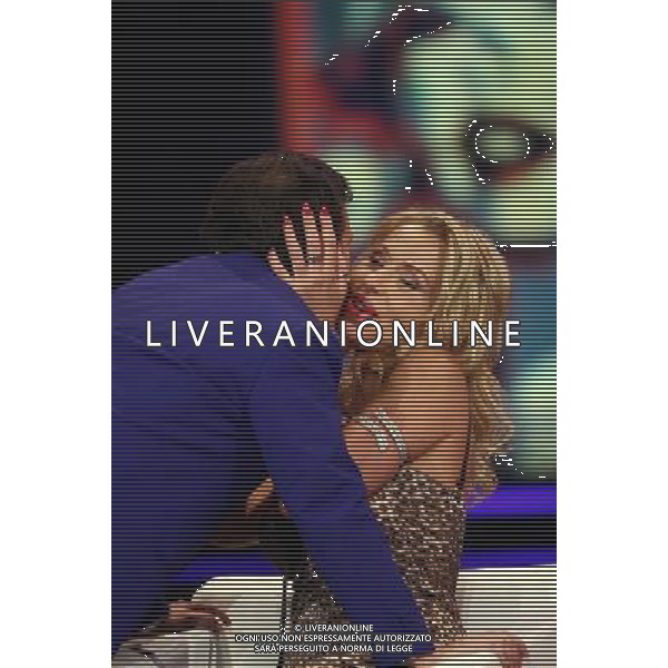 TRASMISSIONE TV: \' CHIAMBRETTI NIGHT\' NELLA FOTO: PIERO CHIAMBRETTI - VALERIA MARINI © ANTONIO SORANO - AG. ALDO LIVERANI SAS