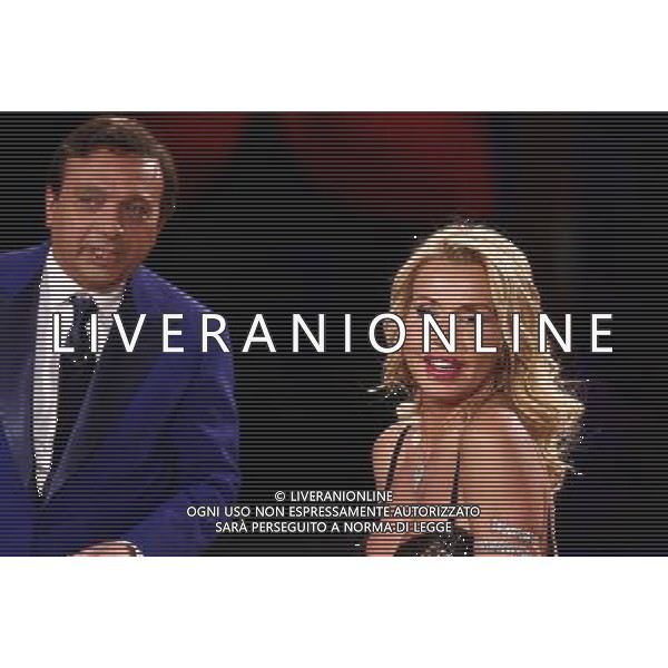 TRASMISSIONE TV: \' CHIAMBRETTI NIGHT\' NELLA FOTO: PIERO CHIAMBRETTI - VALERIA MARINI © ANTONIO SORANO - AG. ALDO LIVERANI SAS